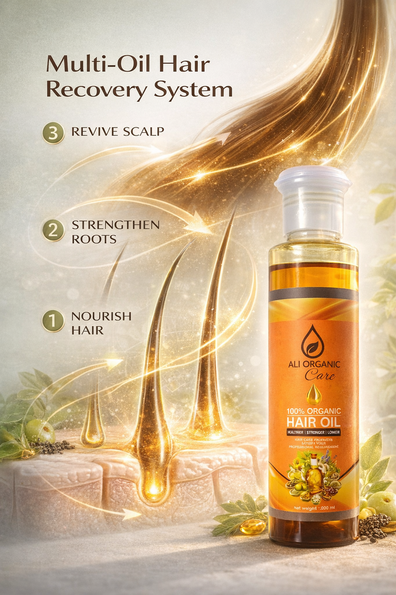 Stop Hair Fall. Regrow Strong, Healthy Hair — Naturally.